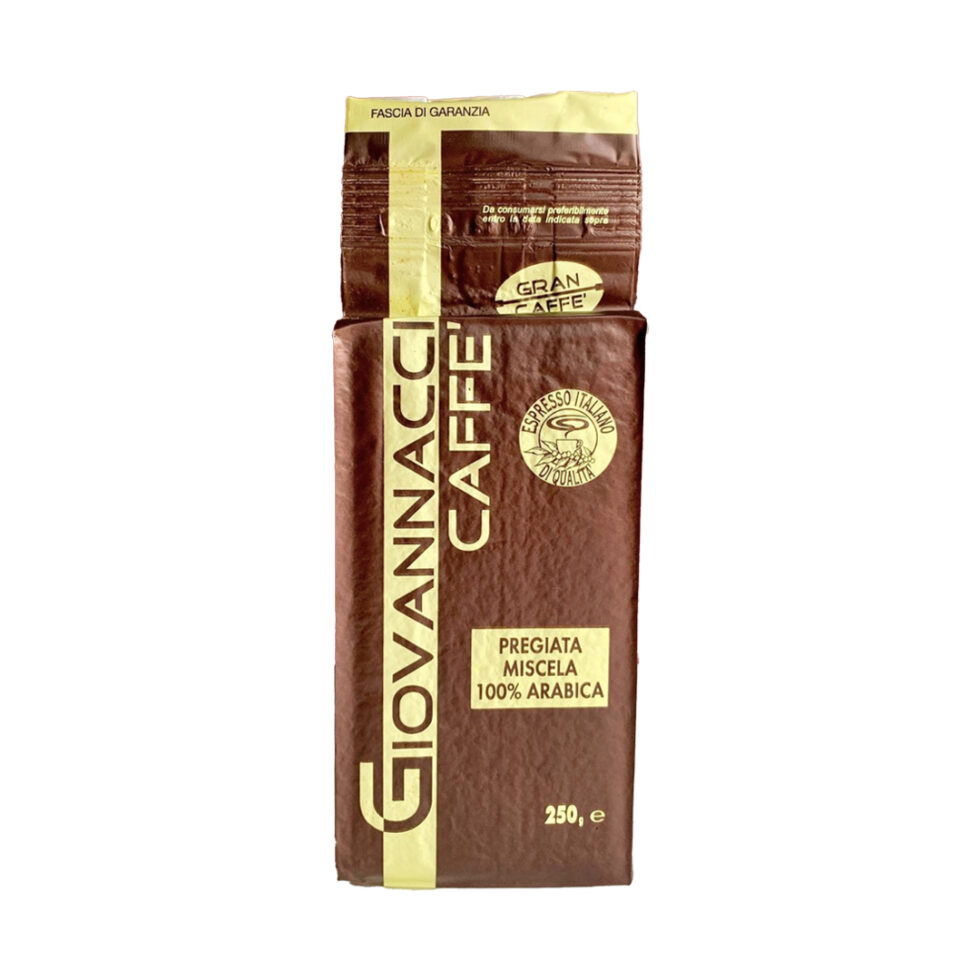 Giovannacci Caffè - Gran caffè 100% Arabica macinato moka - Appetitoso